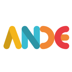 ANDE logo: Agencia Nacional de Desarrollo Económico (National Agency for Economic Development) - Fostering economic growth and development in Uruguay.