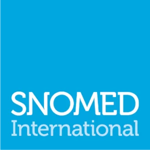 SNOMED-CT logo: Standardized Nomenclature of Medicine - Clinical Terms, supporting precise and interoperable health data.